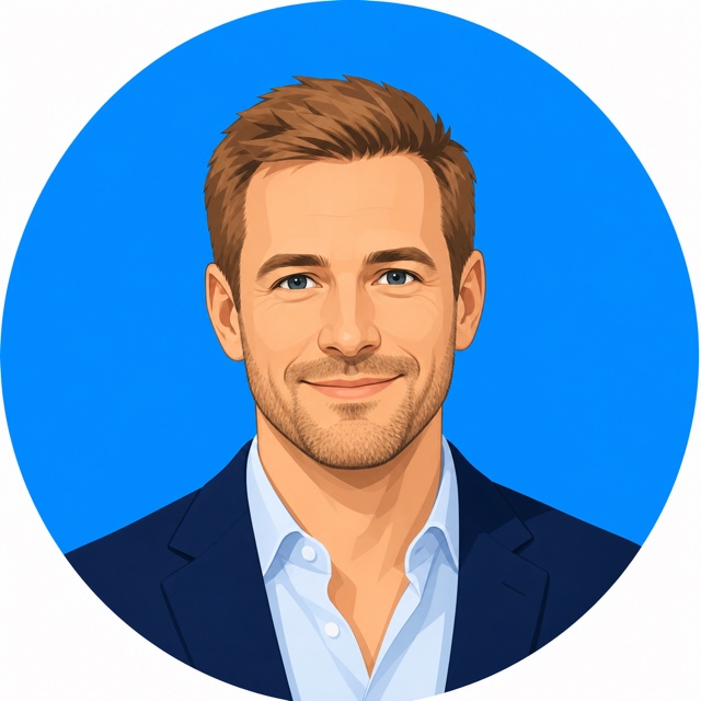 Cartoon portrait of Vinson